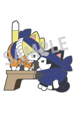Naruto Uzumaki & Sasuke Ichiha Mega Cat Project Nyaruto! Enamel Pin