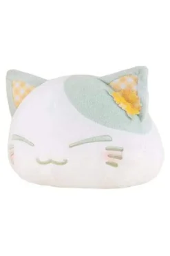 Nemuneko Cat Flower Pattern Ear Green Plush Figure 30 cm