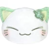 Nemuneko Green Cat Plush Figure 18 cm
