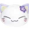 Nemuneko Purple Cat Plush Figure 18 cm