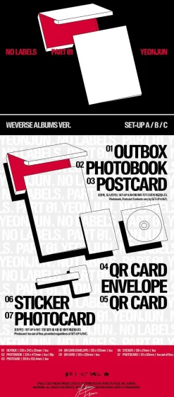 NO LABELS : PART 01 (WEVERSE ALBUMS VER.)