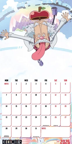 One Piece 2026 Square Calendar