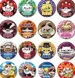 One Piece Nyan Piece Nyan! Can Badge Collection