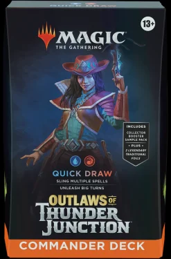 Outlaws of Thunder Junction Quick Draw Commander Deck Outlaws of Thunder Junction Magic the Gathering