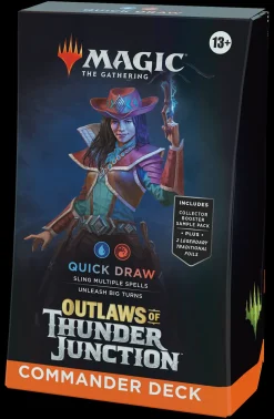 Outlaws of Thunder Junction Quick Draw Commander Deck Outlaws of Thunder Junction Magic the Gathering