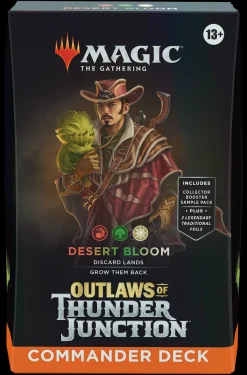 Outlaws of Thunder Junction Desert Bloom Commander Deck Outlaws of Thunder Junction Magic the Gathering