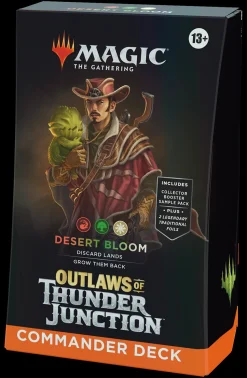 Outlaws of Thunder Junction Desert Bloom Commander Deck Outlaws of Thunder Junction Magic the Gathering