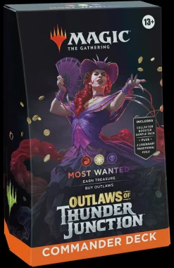 Outlaws of Thunder Junction Most Wanted Commander Deck Outlaws of Thunder Junction Magic the Gathering