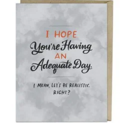 6-Pack Em & Friends Adequate Day Greeting Cards