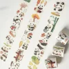 Panda Pilgrimage Washi Tape Sticker Set