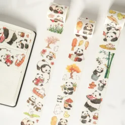Panda Pilgrimage Washi Tape Sticker Set