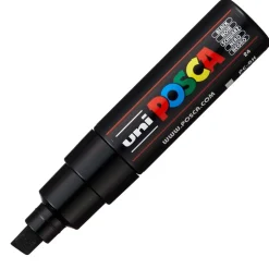 PC8K  Chisel 8mm  24 Black