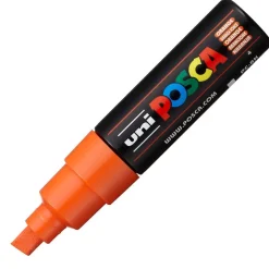 PC8K  Chisel 8mm  4 Orange