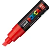 PC8K  Chisel 8mm  15 Red