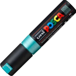 PC8K  Chisel 8mm  M6 Metallic Green