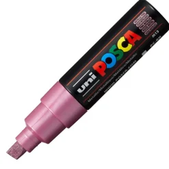 PC8K  Chisel 8mm  M13 Metallic Pink