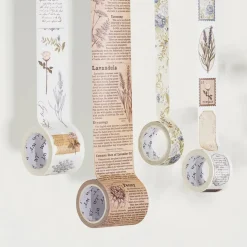 Petals & Parchment Washi Tape and Sticker Set (4)