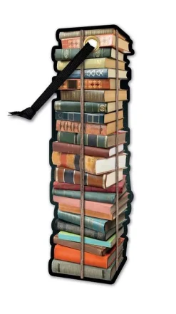 "Pile of Books" Bookmark