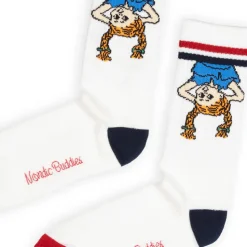 Pippi Upside Down Retro Socks (40-46)
