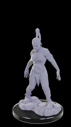 Plague Zombie & Skeletal Champion (Wave 22) Pathfinder Deep Cuts Unpainted Miniature