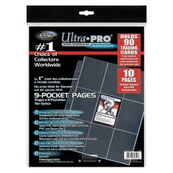 9-Pocket Pages 11-Hole Platinum Series Standard Size (10)