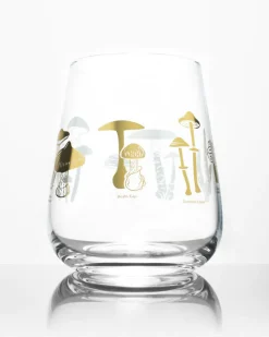 Poisonous Mushrooms Wine Glass