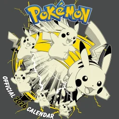 POKEMON 2026 SQUARE CALENDAR