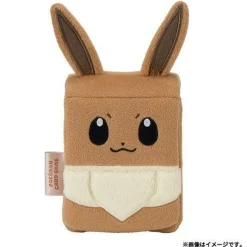 Pokemon Center Original Eevee Plush Flip Deck Case Deck Box, Pokemon
