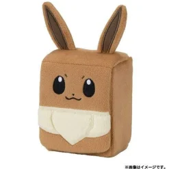 Pokemon Center Original Eevee Plush Flip Deck Case Deck Box, Pokemon