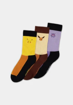 Pokemon Sports Crew Socks (3 Pack)