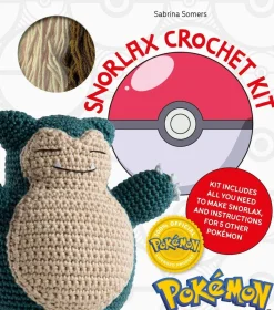 PokéMon Crochet Snorlax Kit: Includes Materials to Make Snorlax and Instructions for 5 Other PokéMon