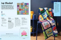 PokéMon Crochet Squares: Bring Pikachu and Friends to Life with Over 30 Cute PokéMon Granny Squares
