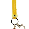 Pompompurin Raincoat Series Keychain with Hand Strap