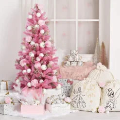 Pooh and Piglet Feather Baubles Set of 2