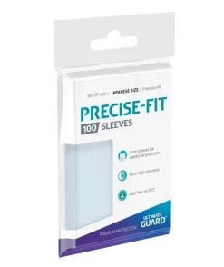 Precise-Fit Transparent Japanese Size Sleeves (100)