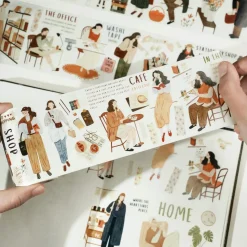 Pre-cut Planner's Day Washi Tape Set