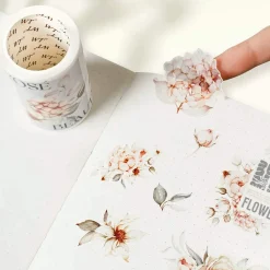 Pre-cut Sweet Rosé Wide Washi Tape