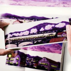 Pre-cut Twilight Veil Washi Tape Set