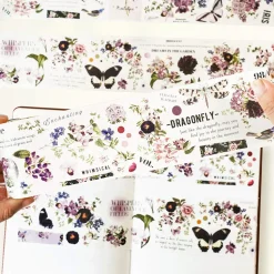 Pre-cut Violet Veil Wide Washi Tape