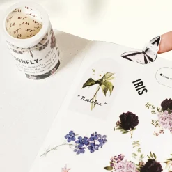 Pre-cut Violet Veil Wide Washi Tape