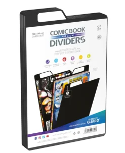 Premium Comic Book Dividers Black (25)
