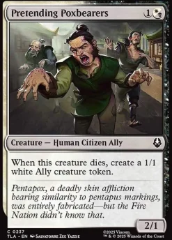 Pretending Poxbearers (Enkeltkort)