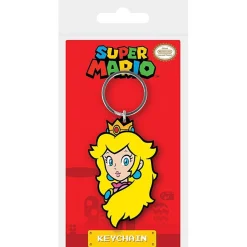 Princess Peach PVC Keychain