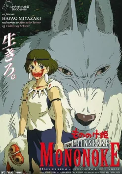 Prinsesse Mononoke (Blu-Ray)