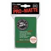 PRO-Matte Green Standard Size Sleeves (50)