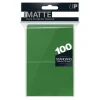 PRO-Matte Green Standard Size Sleeves (100)