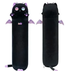 Purple Magic Cat Long Family Plush Figure 130 cm