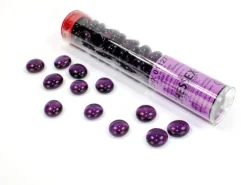 Purple Translucent Glass Stones (40+) Counter