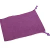 Purple Velour Dice Pouch (Small) Terningpose