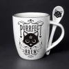Purrfect Brew Mug and Spoon Set 390 ml